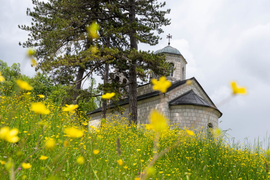 Eglise à Cetinje, Monténégro