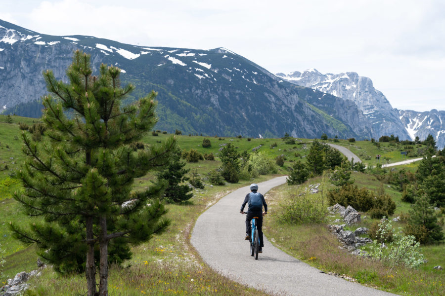 Vélo sur le Durmitor ring, voyage au Monténégro