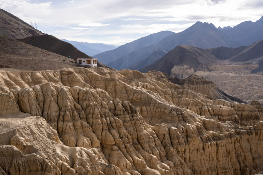 Moon Valley, montagnes près de Lamayuru, Himalaya