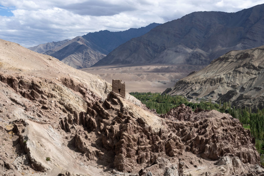 Paysages rocheux autour de Basgo, Vallée de l'Indus