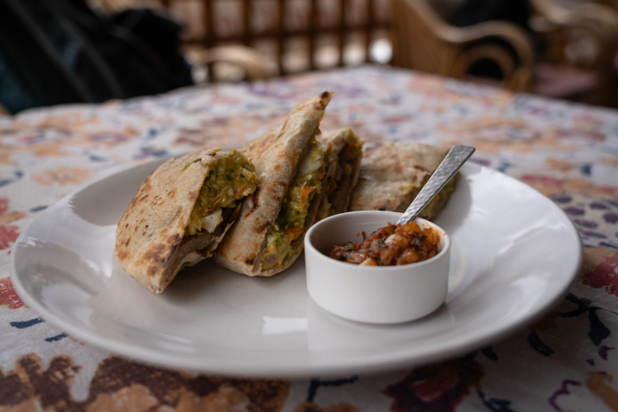 Restaurant Alchi kitchen au Ladakh