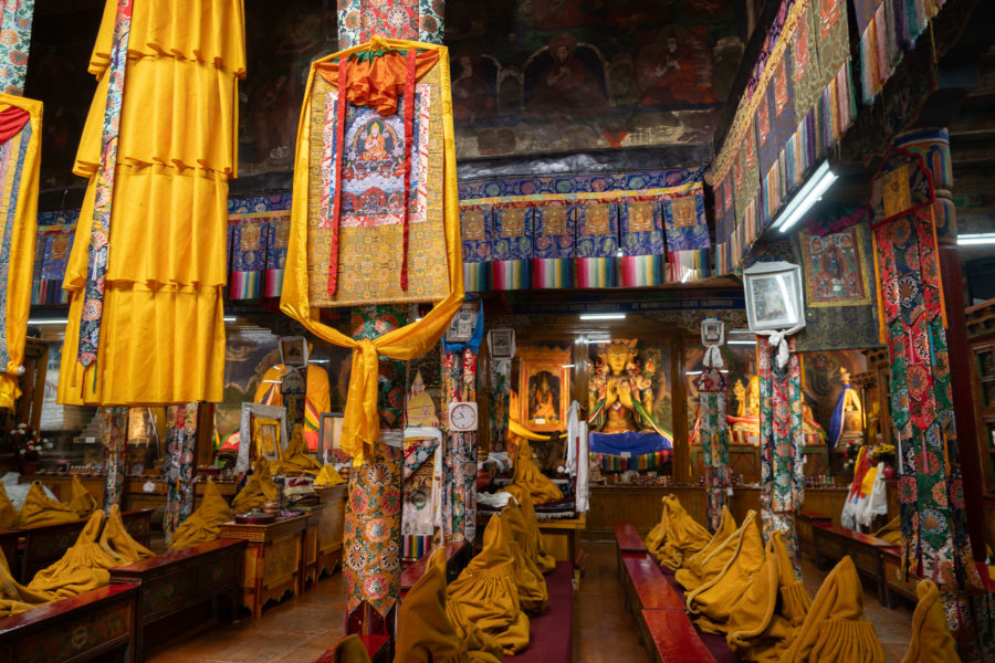 Visite du monastère tibétain de Likir au Ladakh