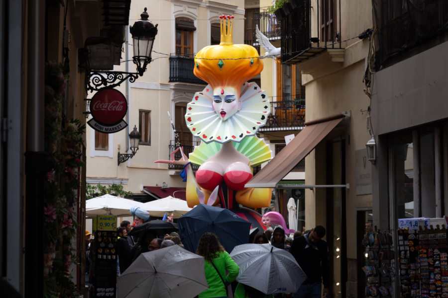 Fête des Fallas à Valence en Espagne