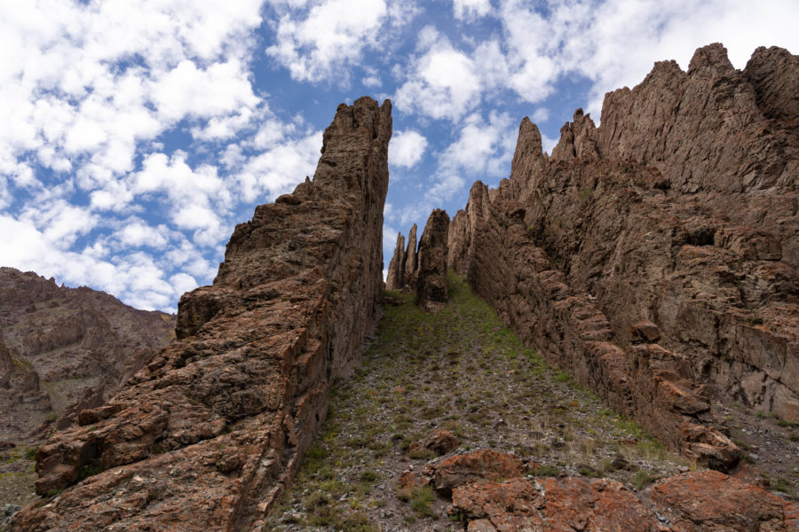 Randonnée de Rumbak au village de Stok, montagnes du Ladakh
