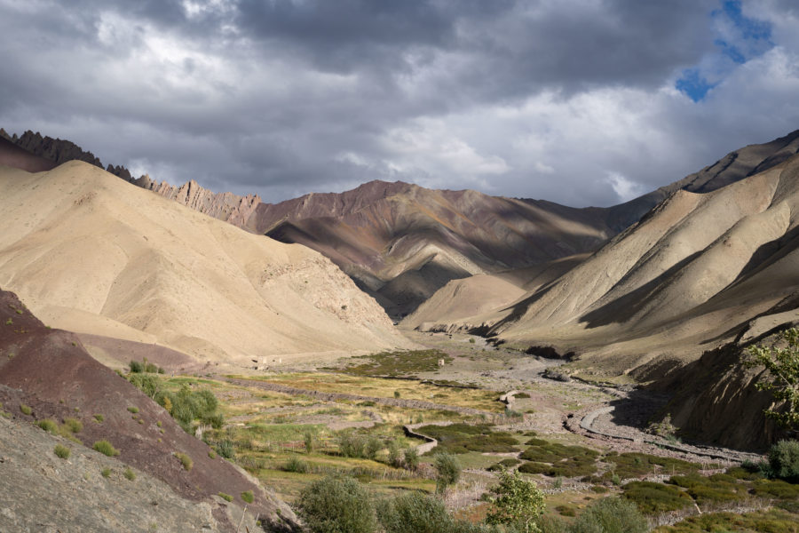 Randonnée entre Rumbak et Stok au Ladakh