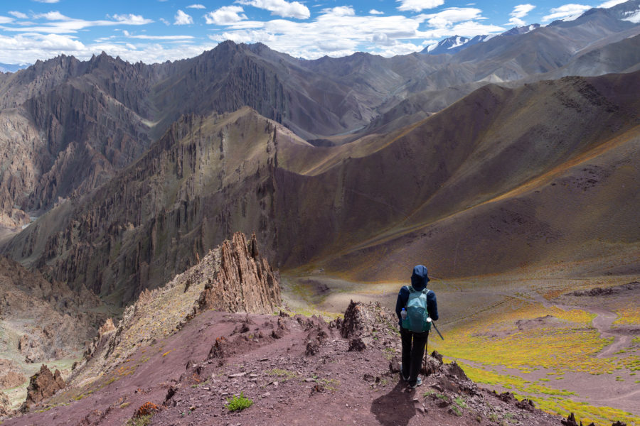 Randonnée au Ladakh à l'automne, Col de Stok