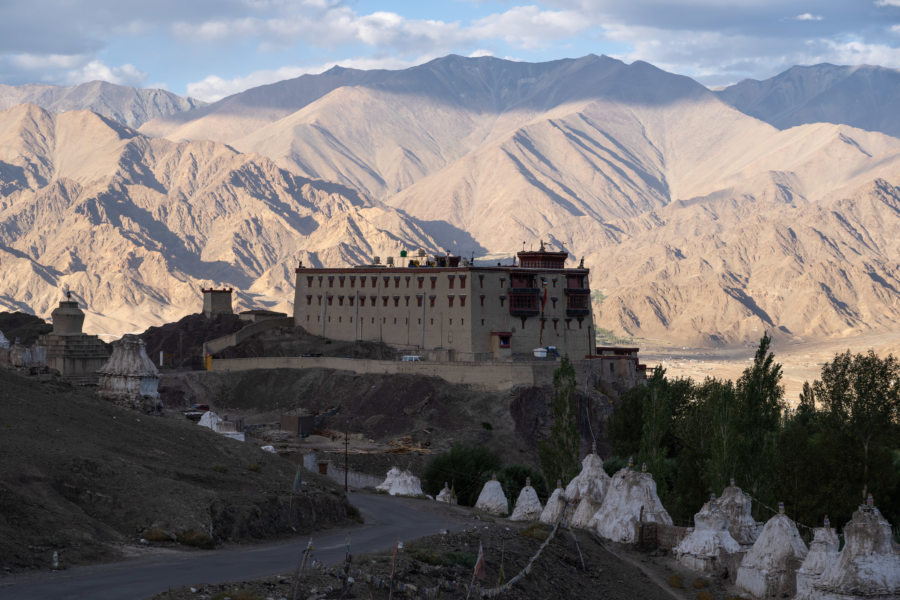 Palais de Stok dans les montagnes du Ladakh