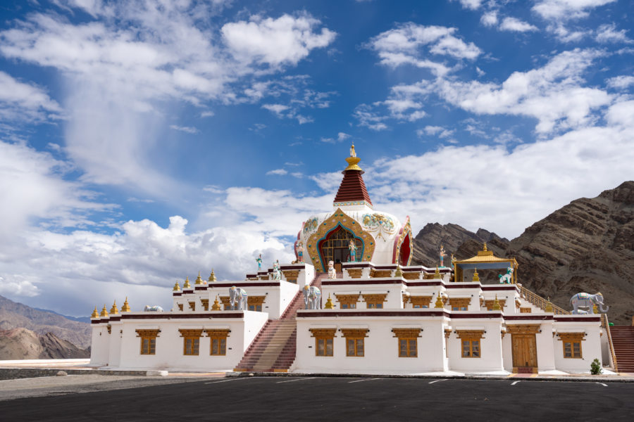 Stupa près du monastère d'Hemis au Ladakh