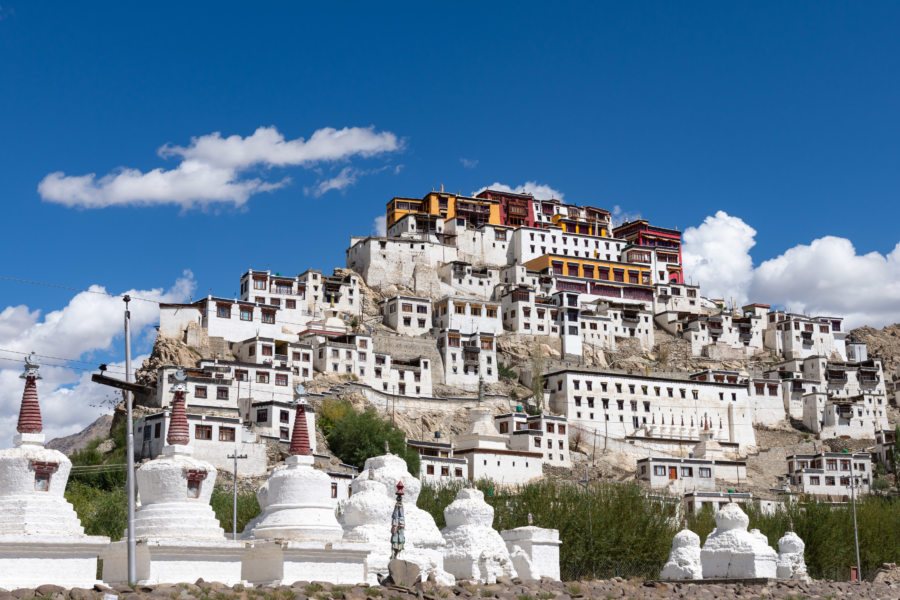 Visite du monastère de Thiksey au Ladakh