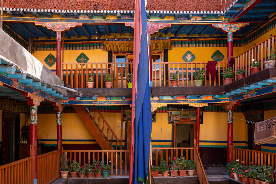 Visite du monastère de Stakna au Ladakh