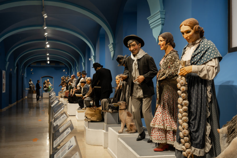 Visite du musée des Fallas à Valence