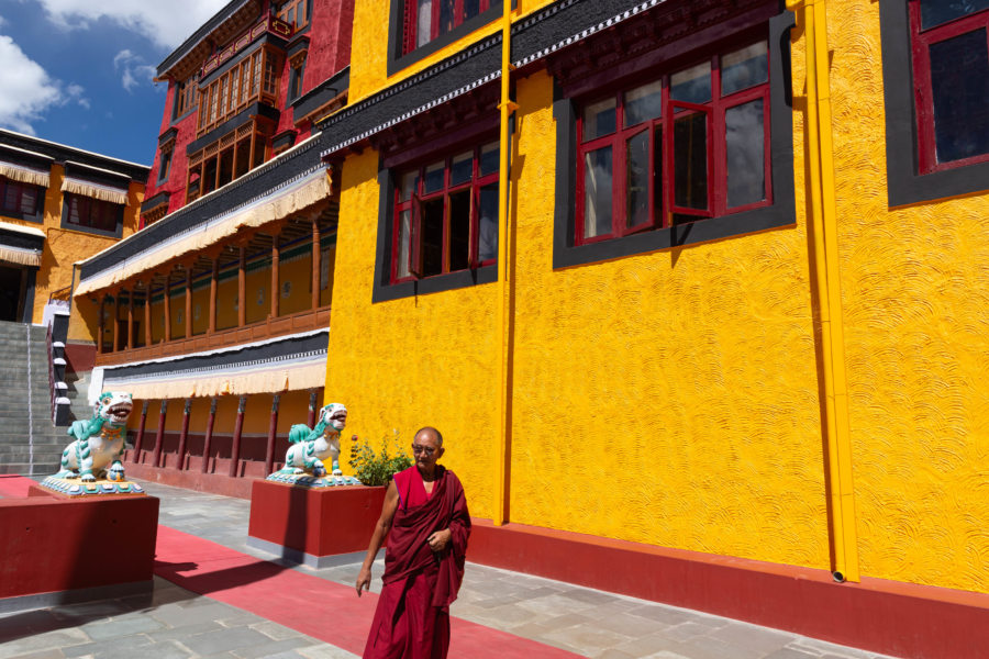 Visite du monastère de Thiksey au Ladakh