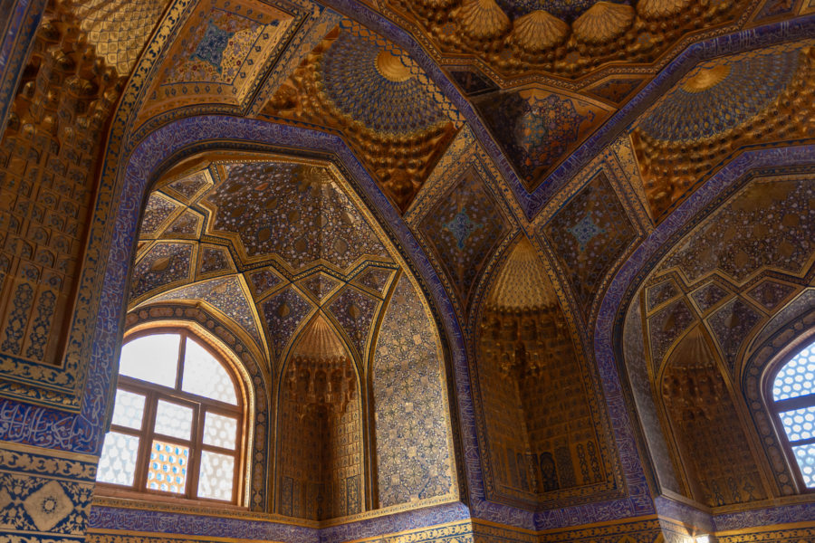 Mausolée d'Aksaray à Samarcande, Ouzbékistan