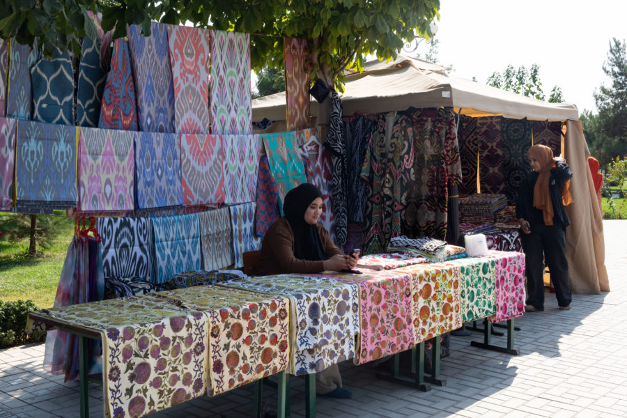 Festival d'artisanat Atlas Bayrami à Marguilan