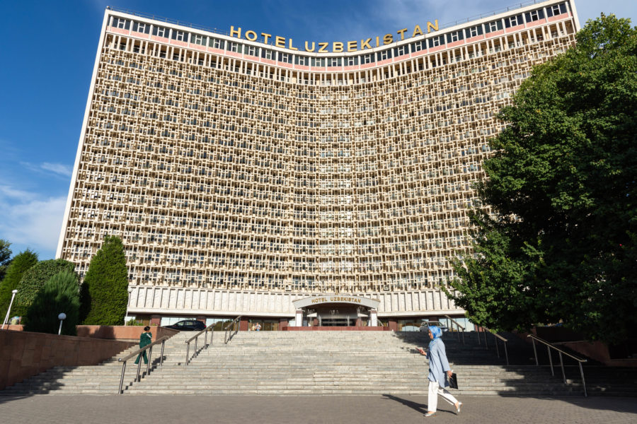 Hotel Uzbekistan, voyage à Tachkent