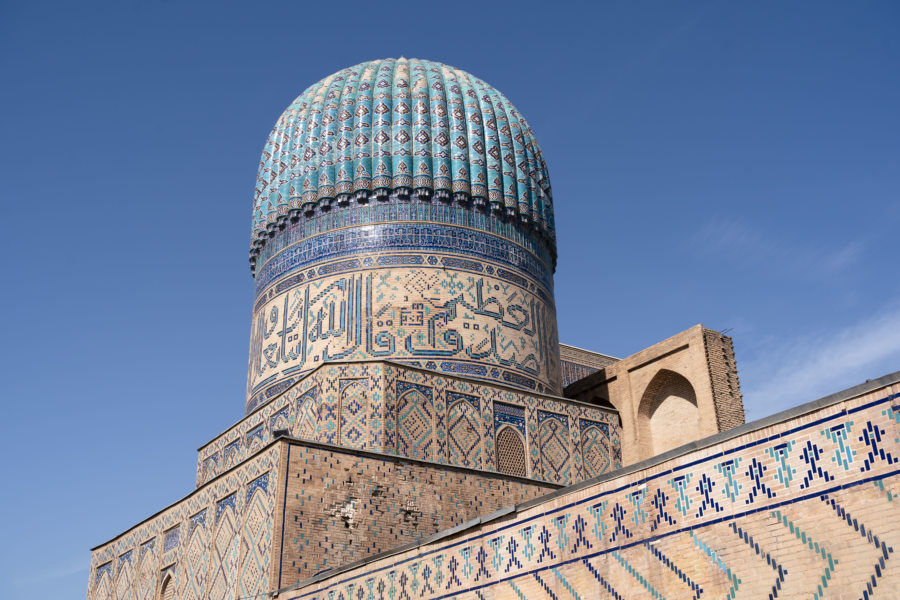 Mosquée Bibi-Khanym à Samarcande, Ouzbékistan