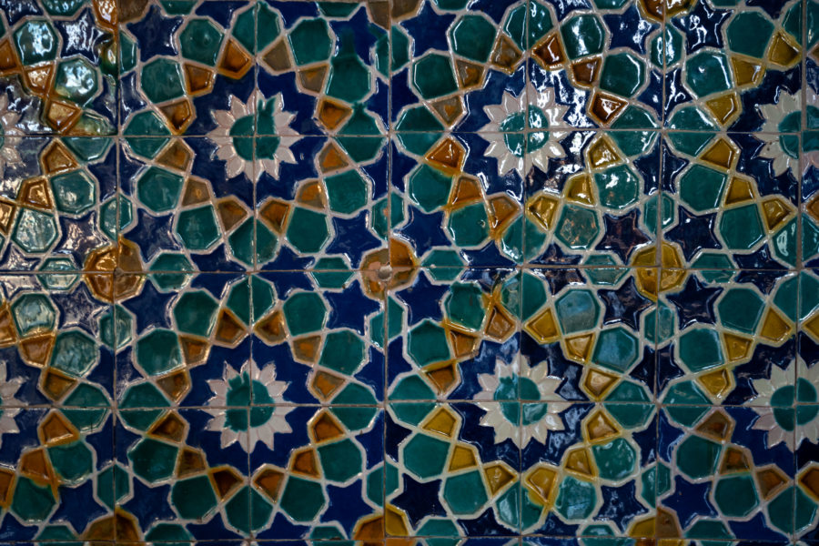 Décoration dans le palais de Khudayar Khan à Kokand