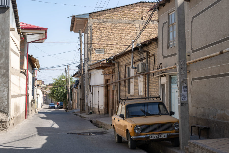 Vieux quartier juif de Samarcande en Ouzbékistan