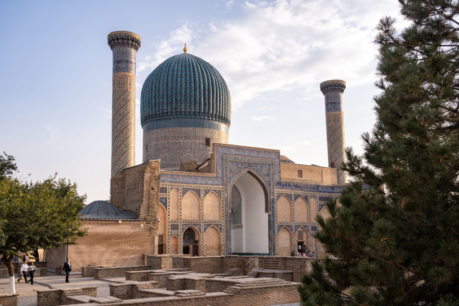 Visite du mausolée de Gour Emir à Samarkand
