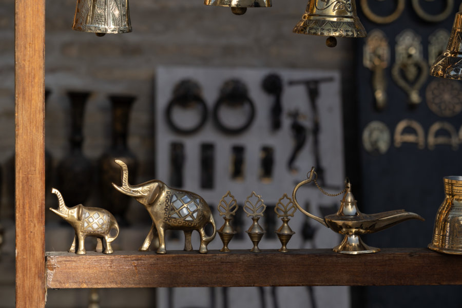 Artisanat ouzbek : sculptures en métal
