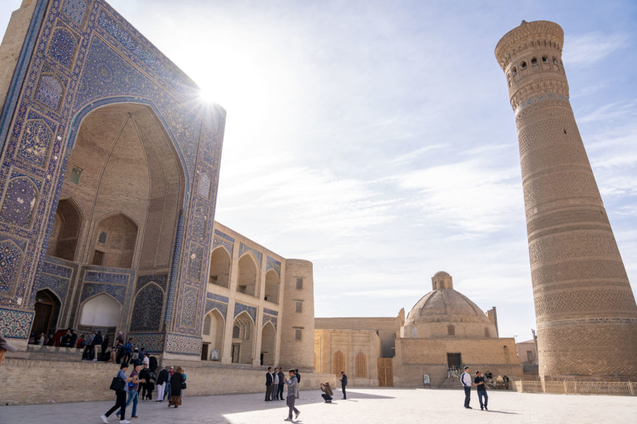 Ensemble Poi Kalon à Boukhara, Ouzbékistan