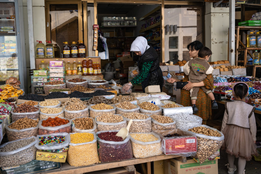 Bazar central de Boukhara