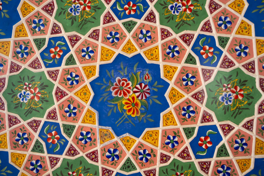 Mosaïques dans le Fayzulla Khodjaev Museum