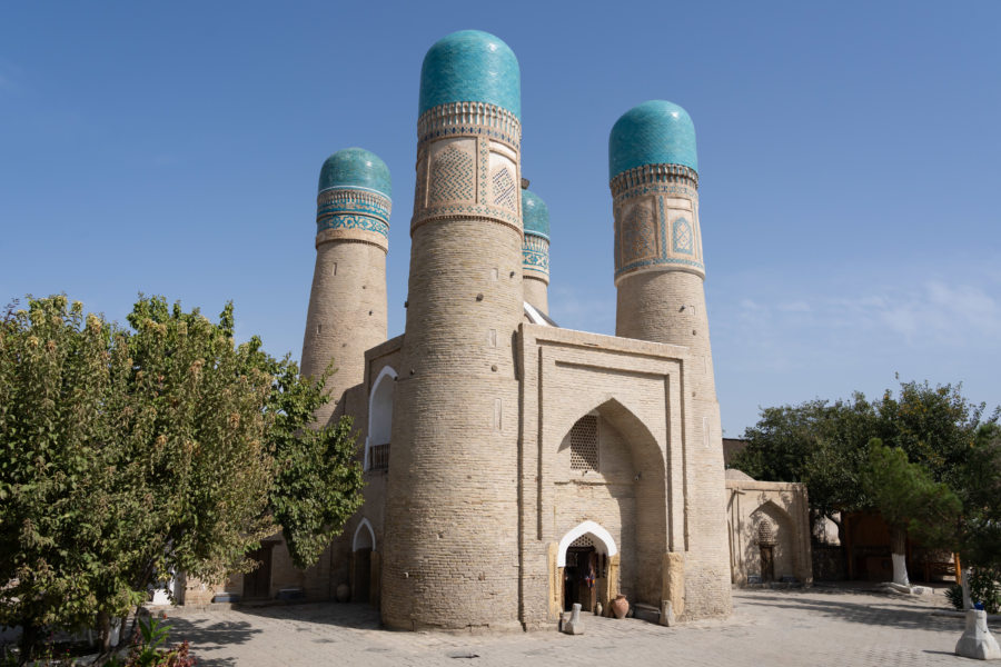 Mosquée Chor Minor, voyage à Boukhara