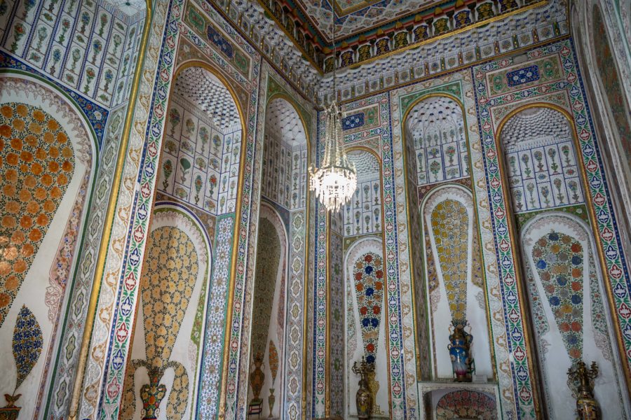 Visite du palais d'été de Boukhara