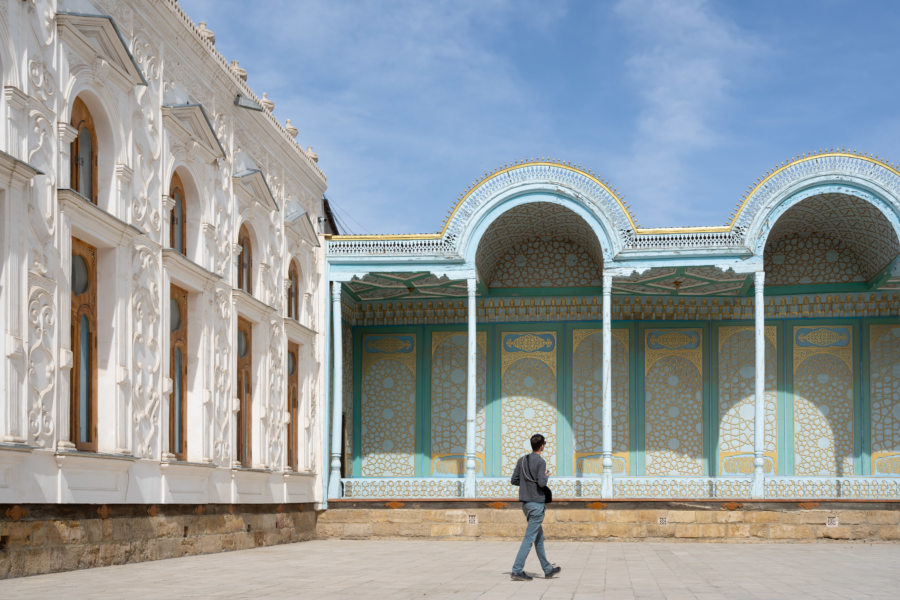 Visite du palais Sitorai Mokhi Khossa à Boukhara