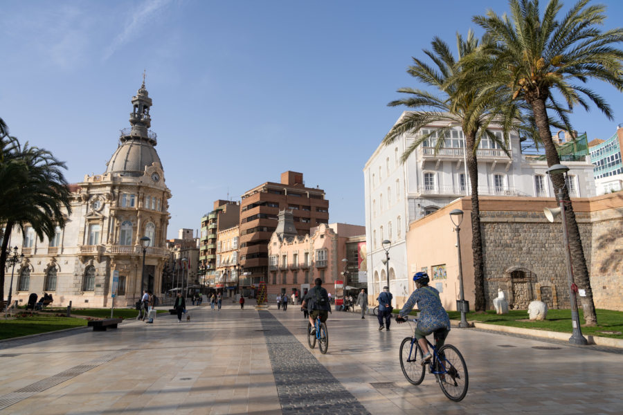 Plaza heroes cavite à Carthagène en Espagne