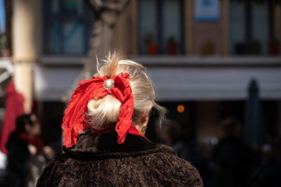 Dame chic à Murcie en Espagne