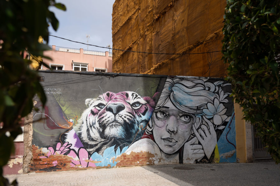Street art à Carthagène, Espagne