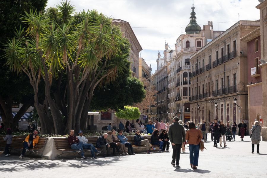 Ville de Murcie : promenade au printemps